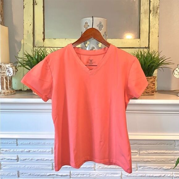 Patagonia V Neck Tee in Orange size S - Picture 1 of 5